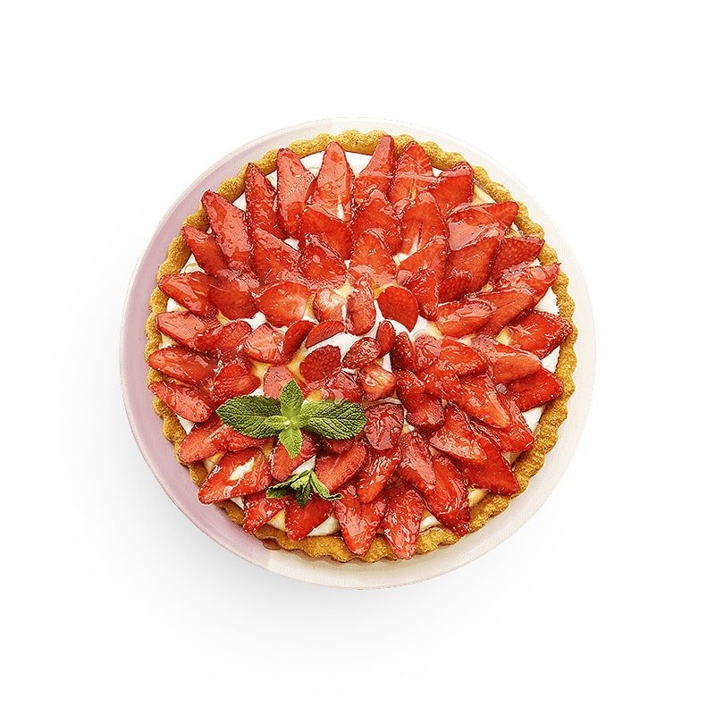 Strawberry & Vannila Cake
